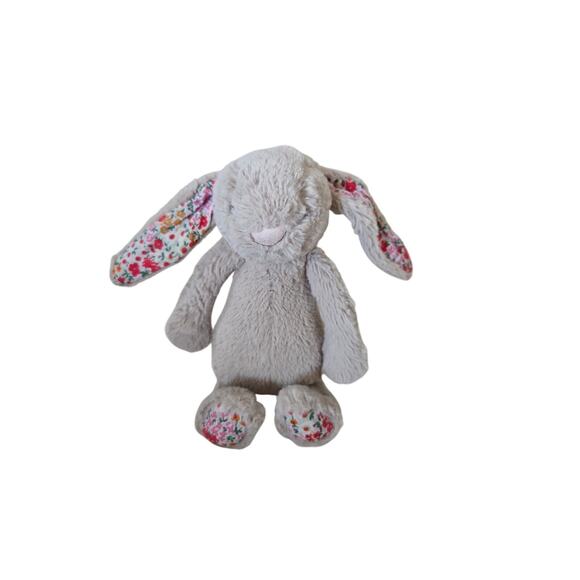 Jellycat Bashful Posie Blossom Beige Bunny - Picture 1 of 7